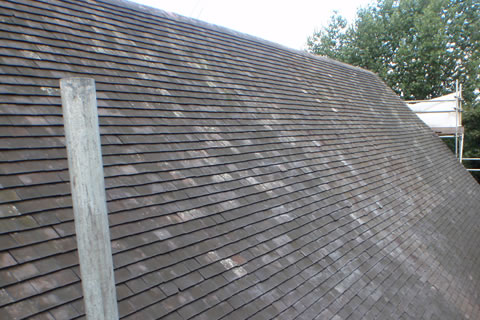 Traditional Tiled roof in Sandbach